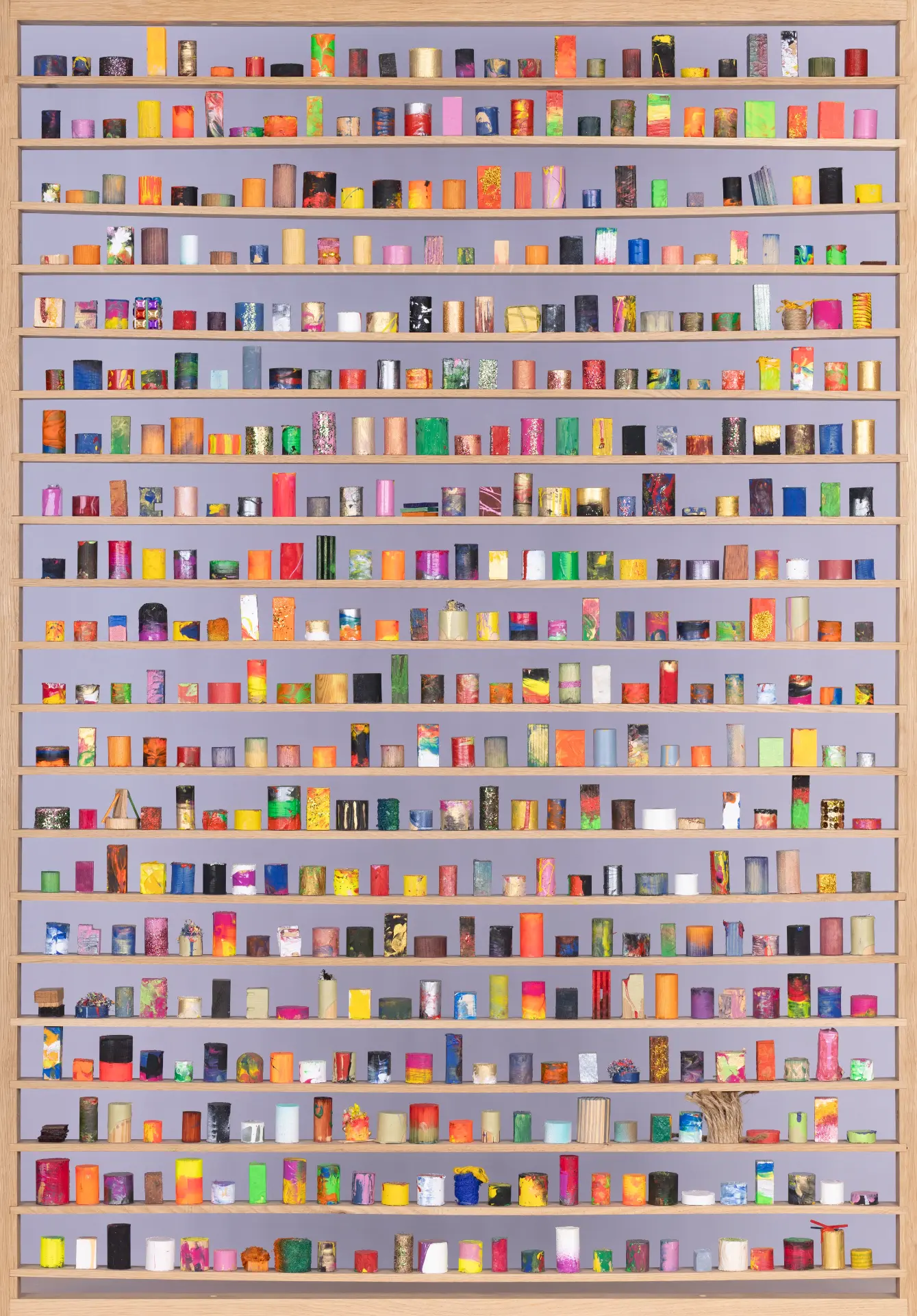 Frame 29 of the 17 000 artwork, holding pieces 14001 to 14500