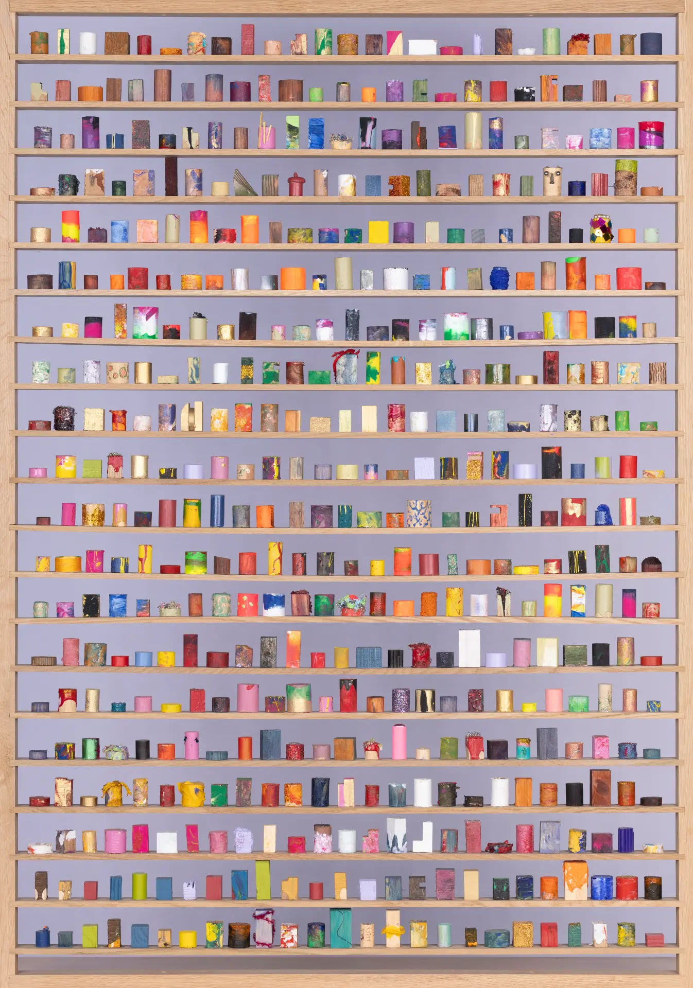 Frame 25 of the 17 000 artwork, holding pieces 12001 to 12500