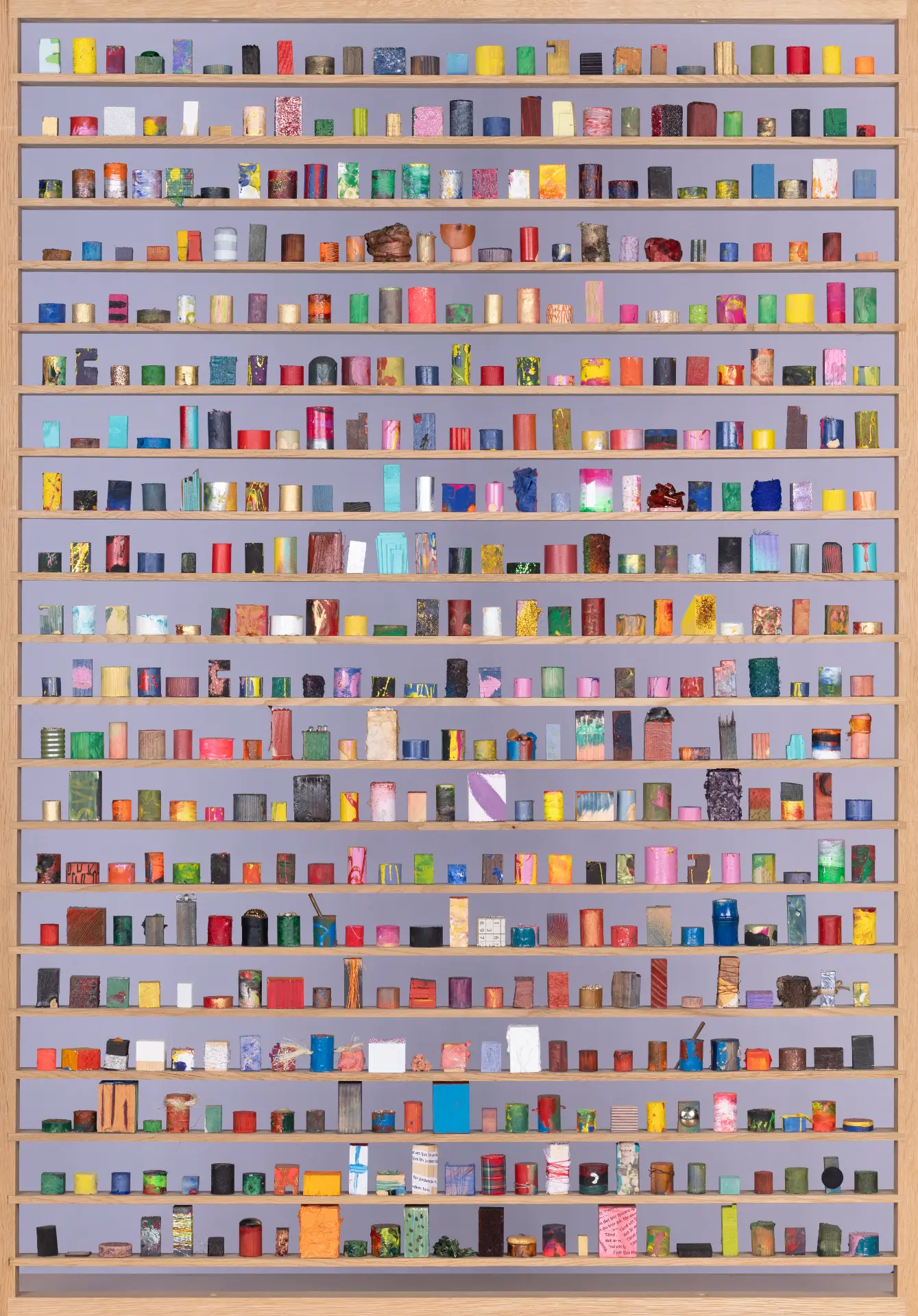 Frame 8 of the 17 000 artwork, holding pieces 3501 to 4000