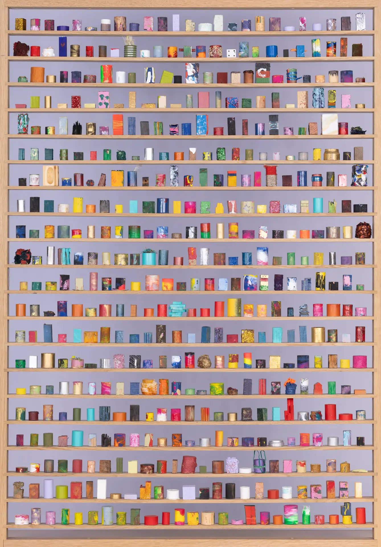 Frame 26 of the 17 000 artwork, holding pieces 12501 to 13000