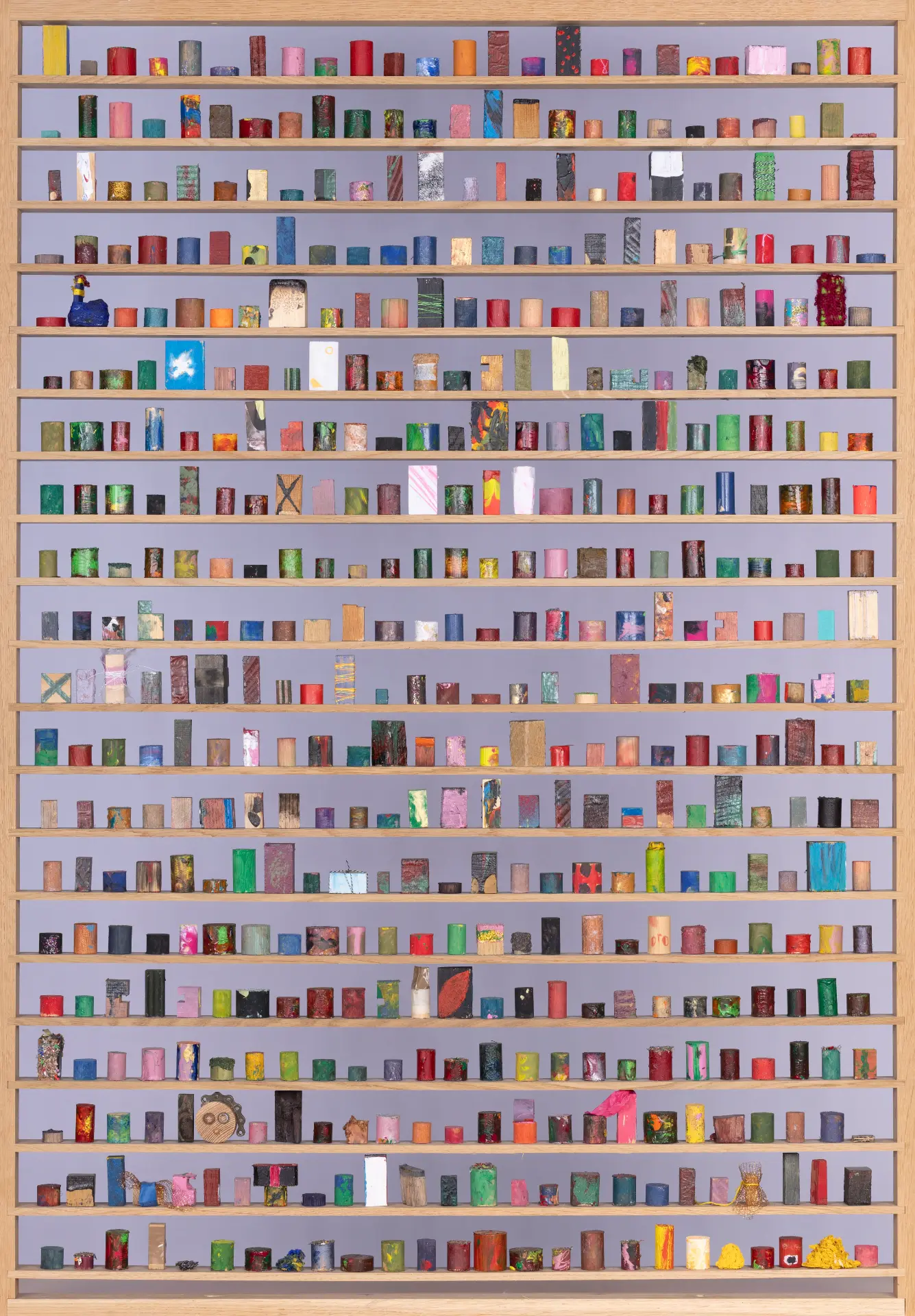 Frame 14 of the 17 000 artwork, holding pieces 6501 to 7000