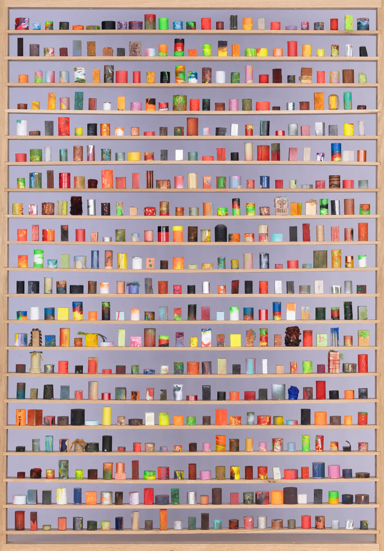 Frame 23 of the 17 000 artwork, holding pieces 11001 to 11500